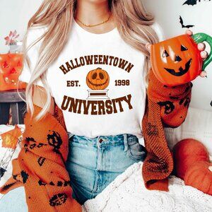 Halloweentown University T-Shirt, Halloween Squad Graphic Shirt, Spooky 84